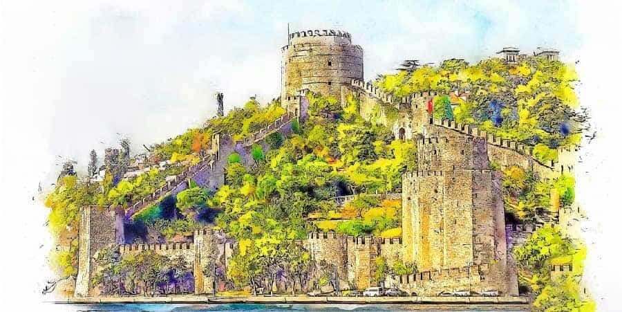 twenty famous castles in turkey