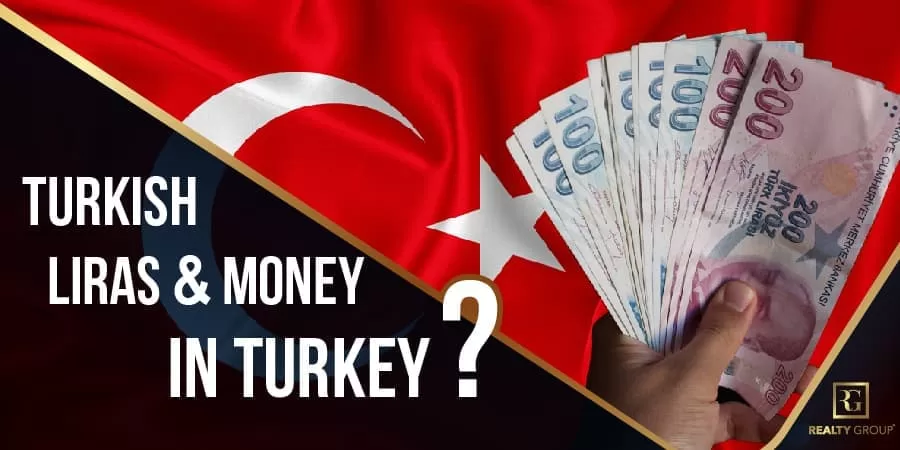 Turkish Liras Money in Turkey